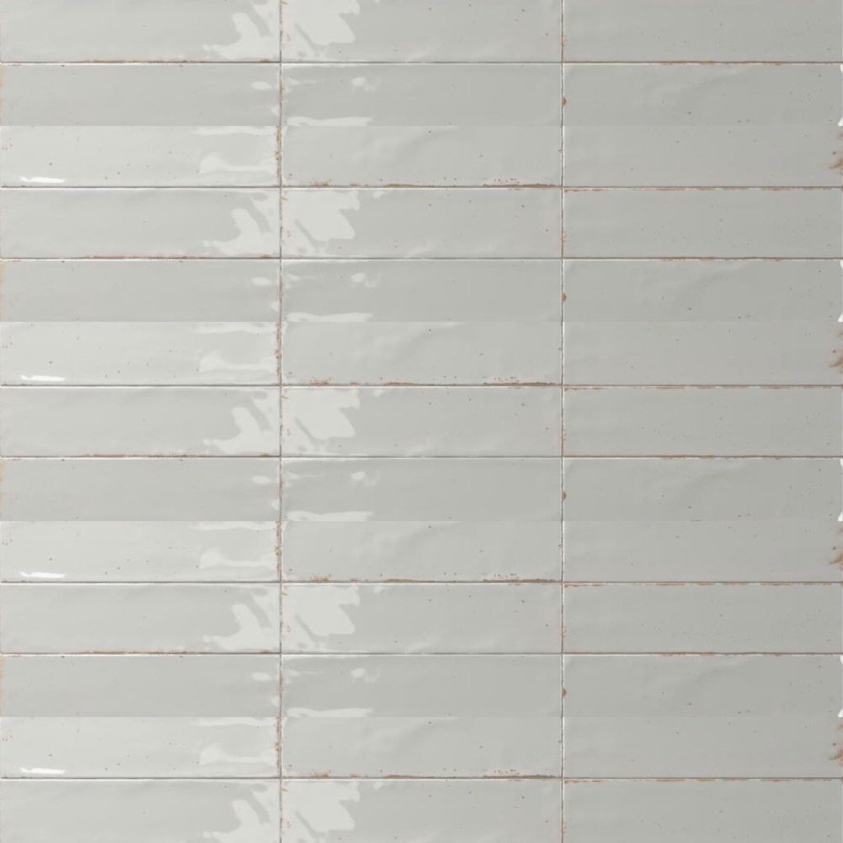 Agadir Niebla Floor Tile - Wall Or Floor Mount - 11 x 28 PorcelainGloss White