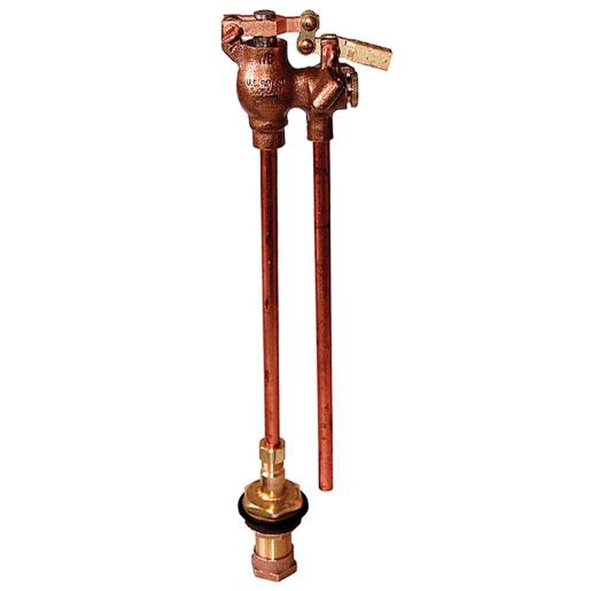 All-Brass Adjustable Anti-Siphon Ballcock 9-34 to 12-12 Made In USA
