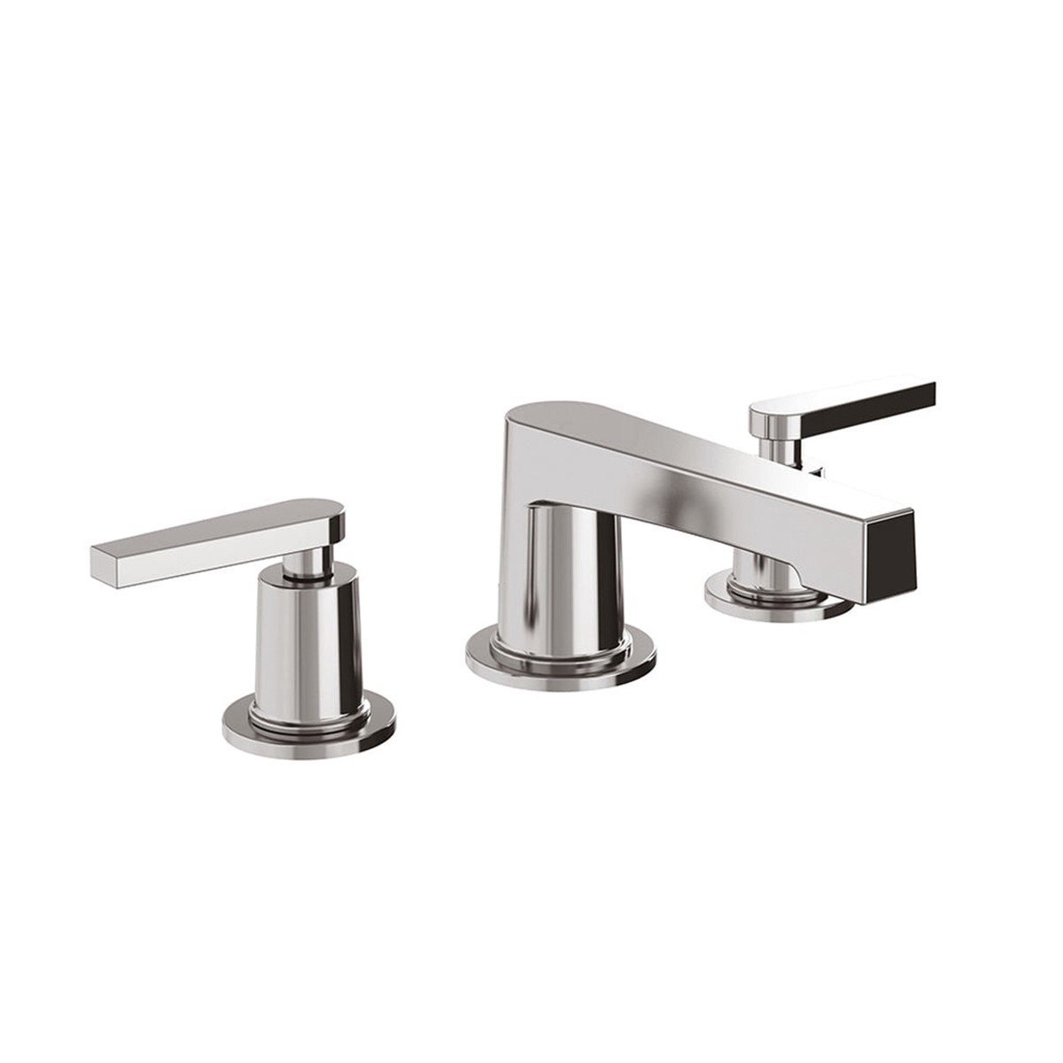 Dorrance Bathroom Faucet - Widespread - 8 BrassPolished Nickel