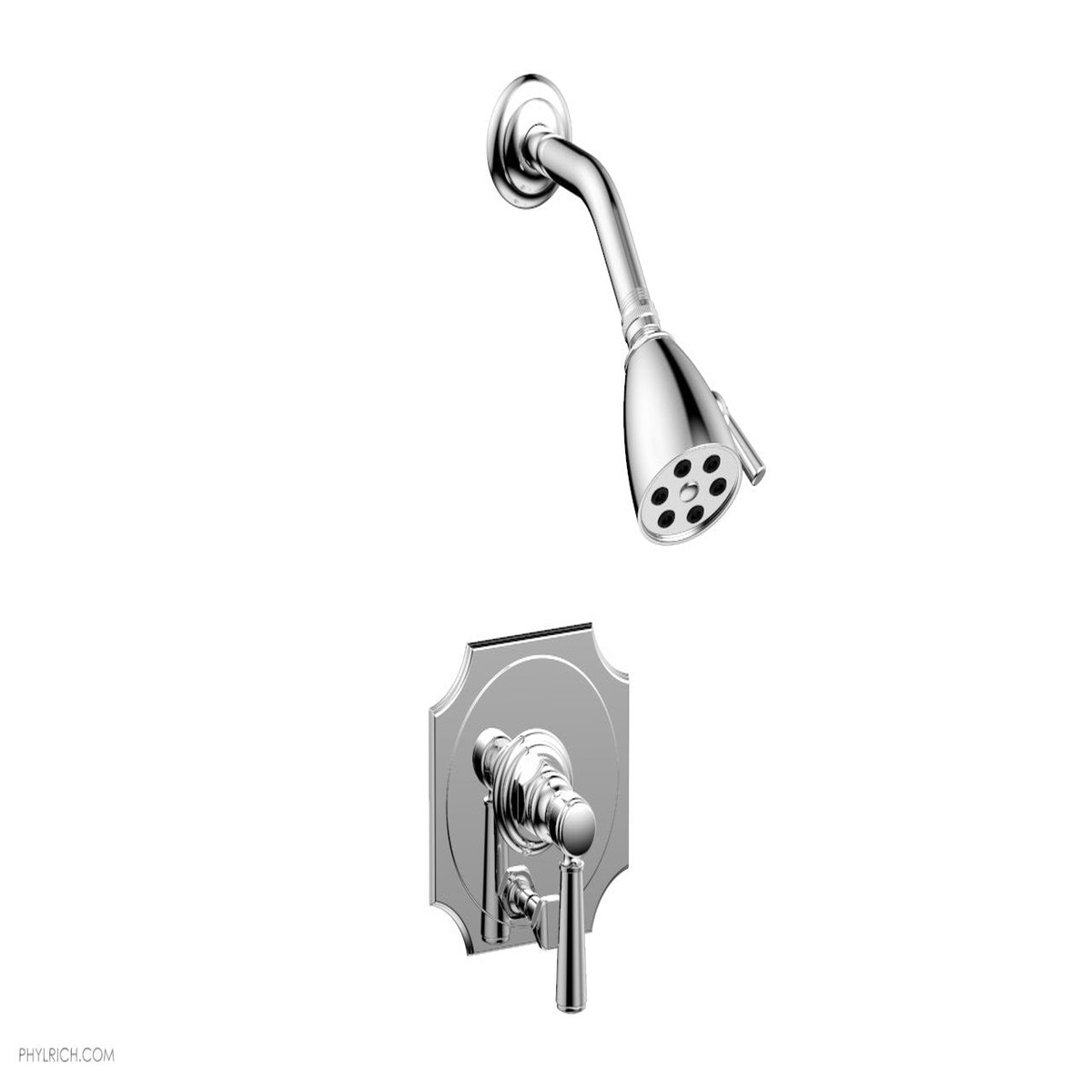 HENRI Pressure Balance Shower and Diverter Set - Lever Handle (Less Spout) 4-162