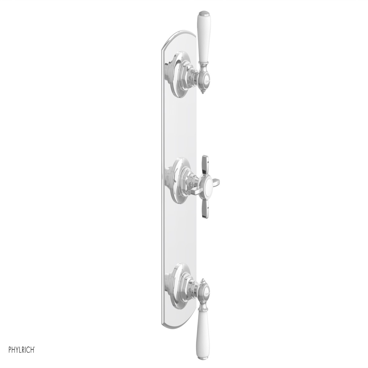 JAMESTOWN - Thermostatic Valve with Two Volume Control with White Accents 4-740