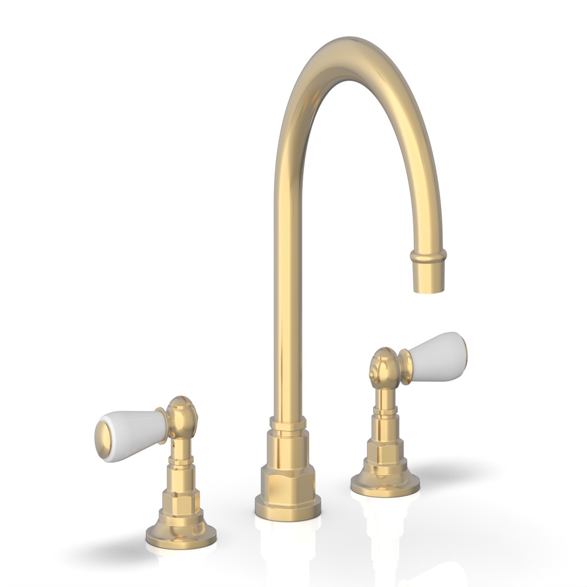 JAMESTOWN Widespread Faucet - High Spout - Lever Handle 165-04