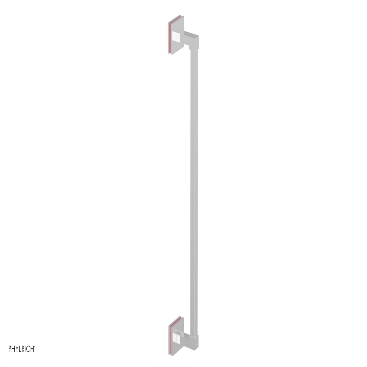 JOLIE - 24 Towel Bar with Pink Accents 222S-71
