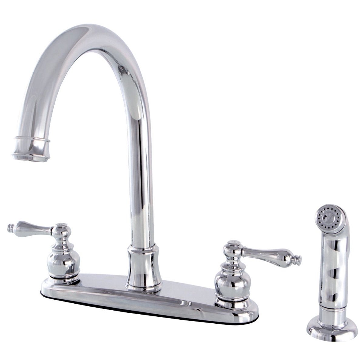 Kingston Brass Victorian Centerset Kitchen Faucet