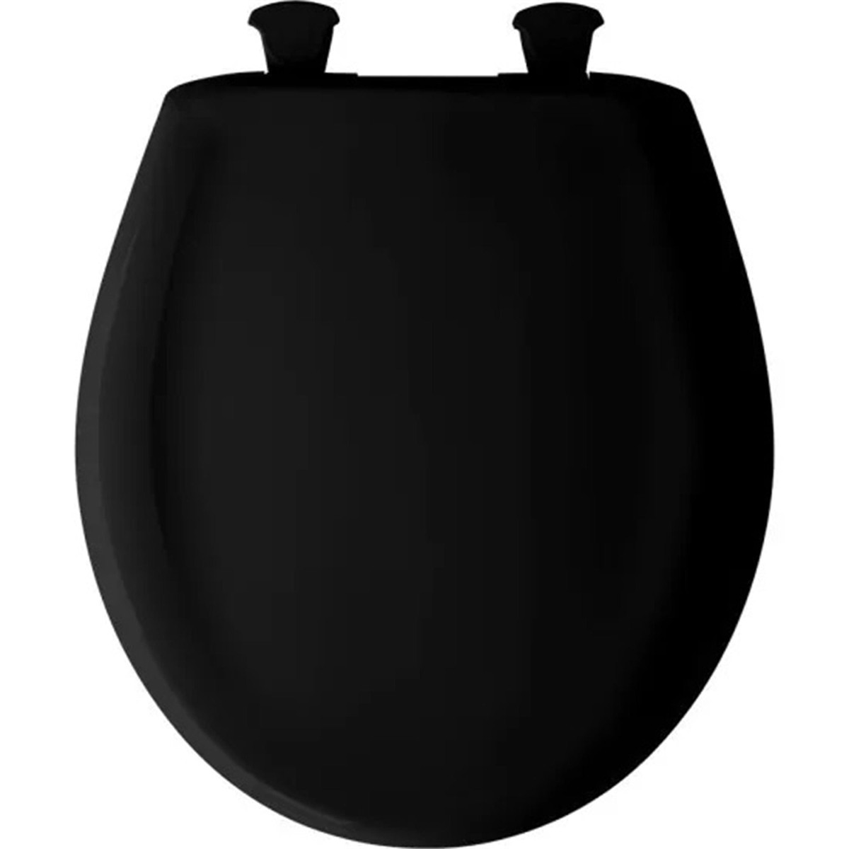 Kohler Round Front Toilet Seat - BLACK BLACK BLACK BLACK BRILLANCE