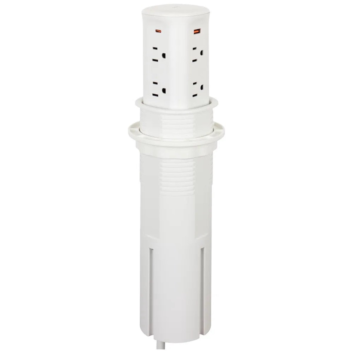Pop-Up Hidden Outlet Tower 8 Outlets USB