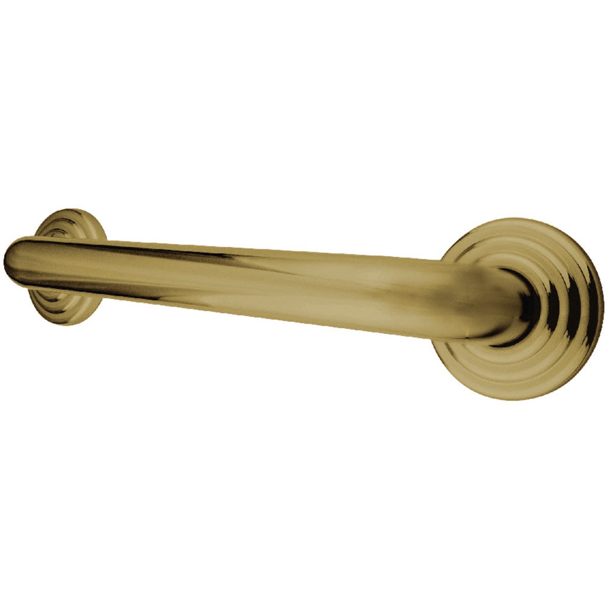 Restoration 36 Brass Decorative Grab Bar in Polished Brass