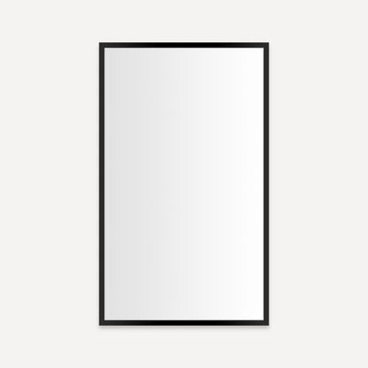 Robern PC2440D6TNN83 24 x 40 x 6 Matte Black Reversible Hinge