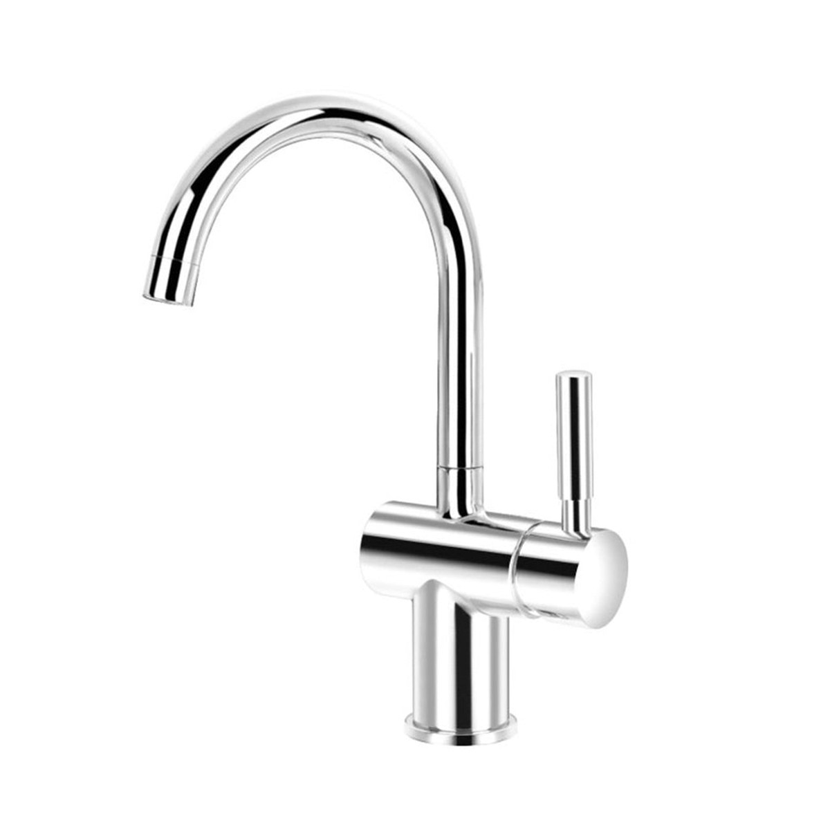 Serie 100 Kitchen Faucet - Single Hole - 13 BrassPolished Chrome