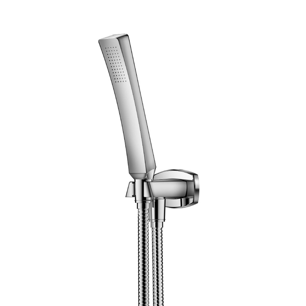Serie 240 Hand Shower Set - Wall Mount - 7 BrassPolished Chrome