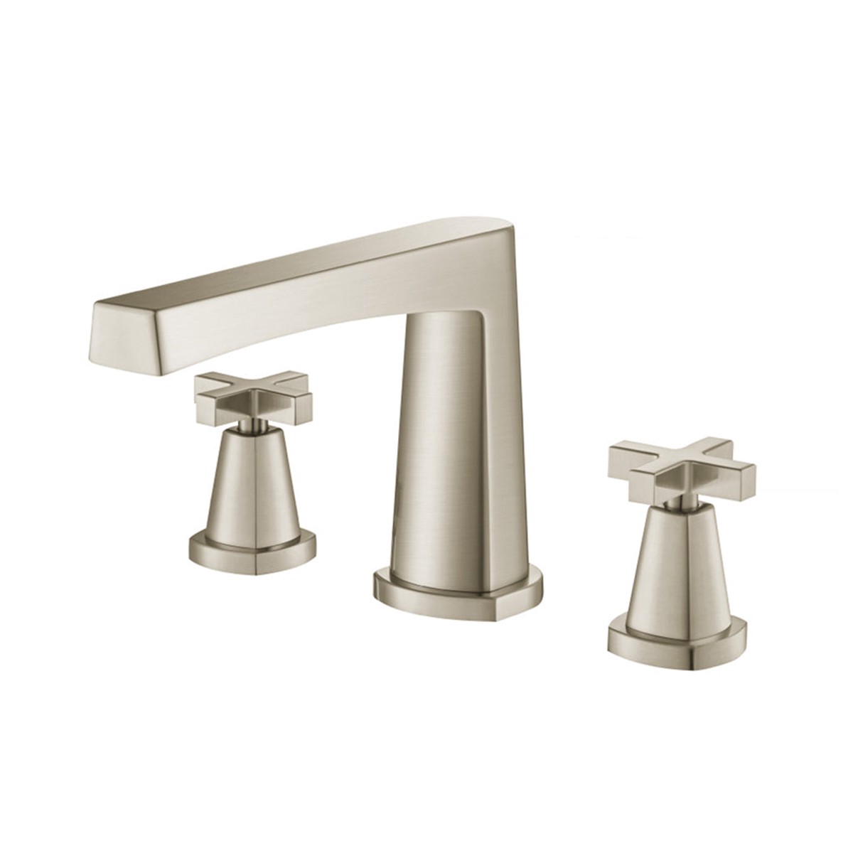 Serie 240 Tub Faucet - Widespread - 8 BrassBrushed Nickel