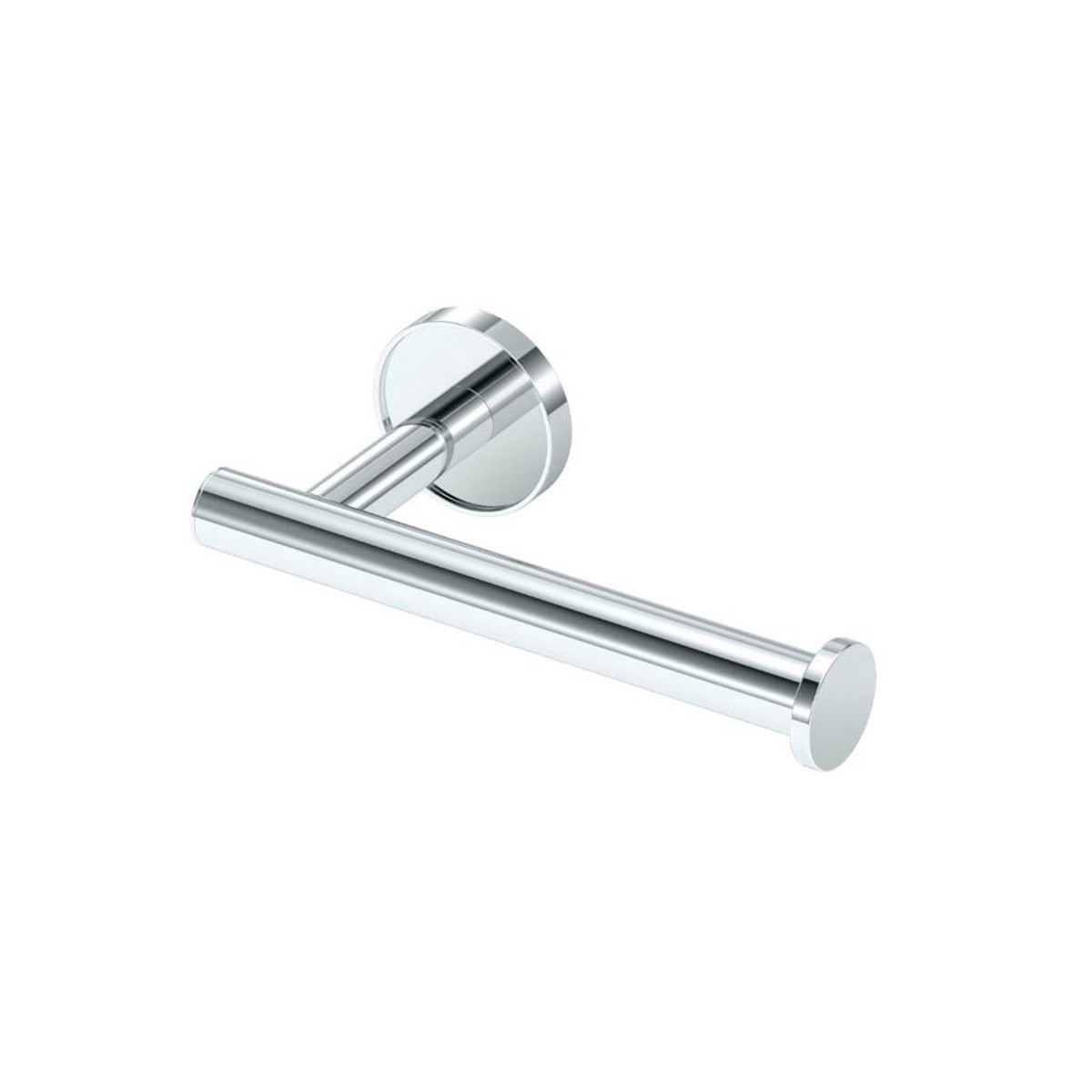 Sky Euro Toilet Paper Holder - Wall Mount - 7 BrassPolished Chrome