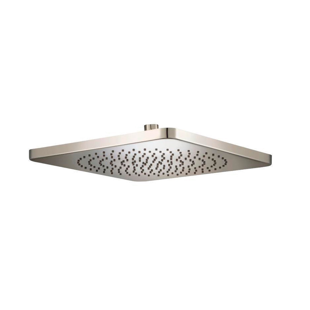 Universal Rainhead Shower Head - Wall Or Ceiling Mount - 12 BrassPolished Nickel
