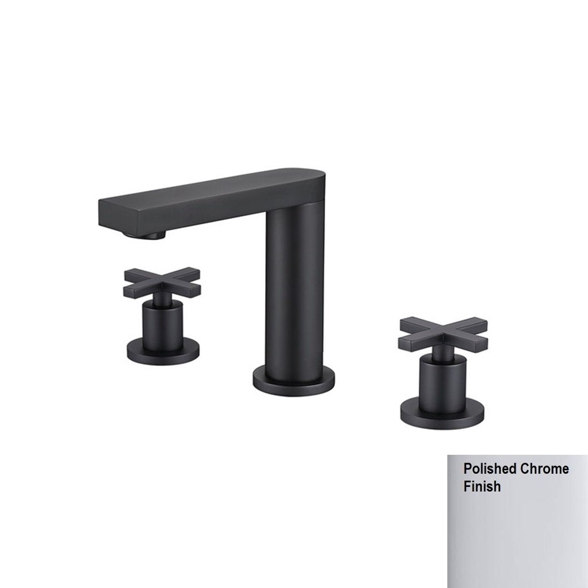 Contempo Bathroom Faucet - Widespread - 8 BrassPolished Chrome