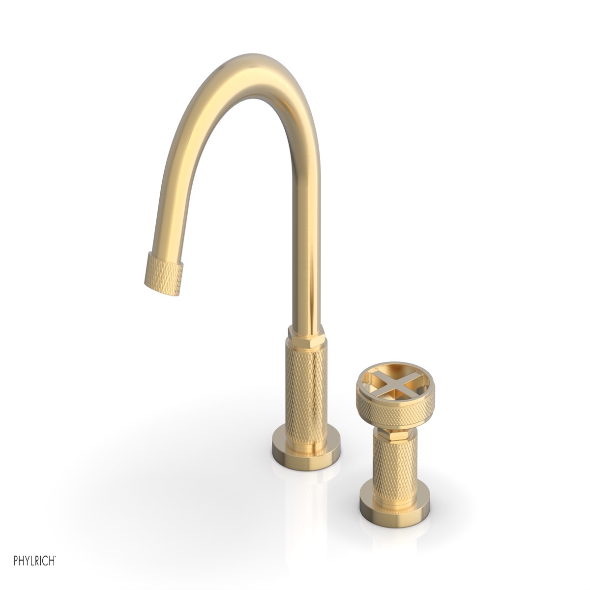 DUSTRIE Single Handle Faucet - High Spout - Cross Handle 371-09
