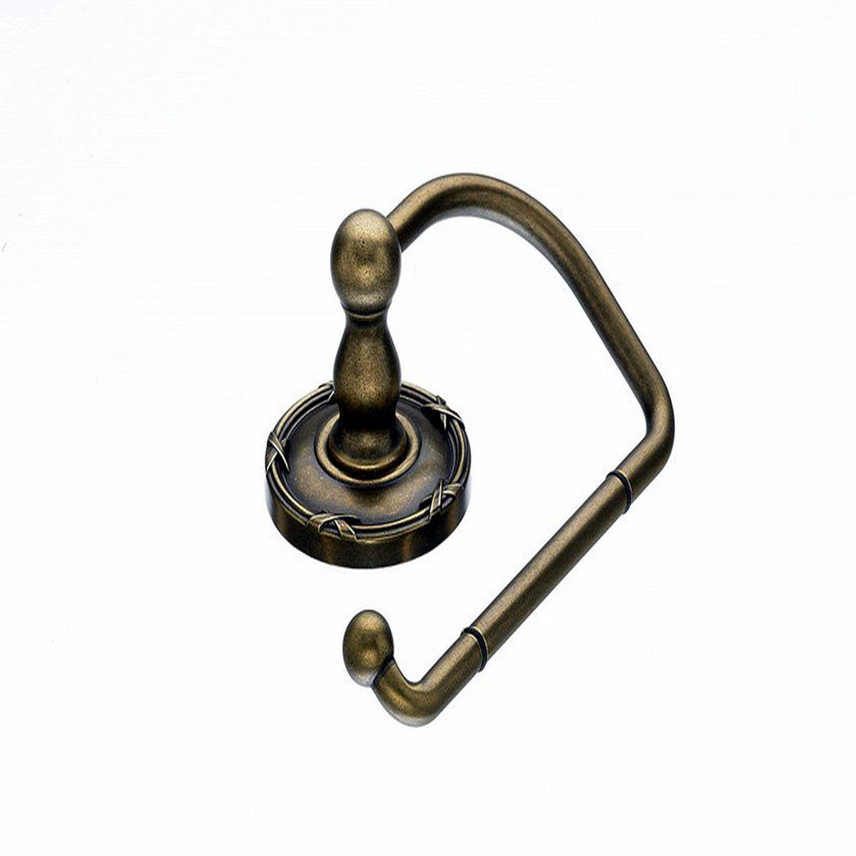 Ed4Gbze Tissue Hook With Ribbon Reed Detail In German Bronze