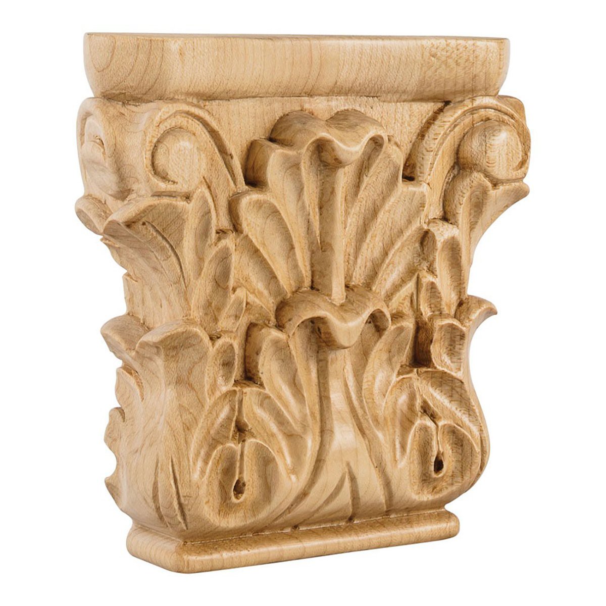 Hardware Resources 4-34 x 4-34 x 1-14 Alder Acanthus Traditional Capital