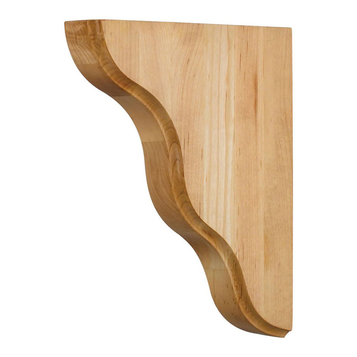 Hardware Resources Alder Smooth Contour Bar Bracket