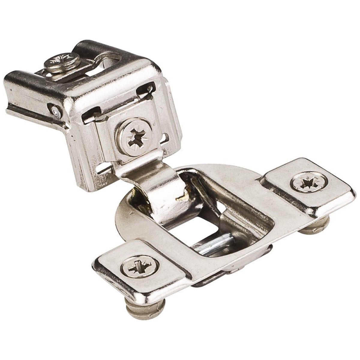 Hardware Resources Economical 1-14 Overlay Self-close Compact Hinges (Sold in Packs of 5)