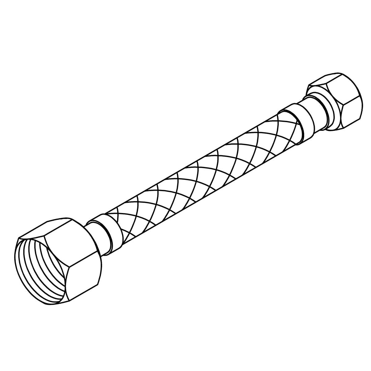KOHLER K-DH97-01521A Assembly-Hose TankBa50L400MmPf12Pf78