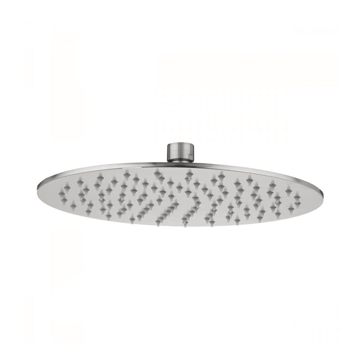 Machine Rain Shower Head - Wall Mount - 10 BrassPolished Chrome