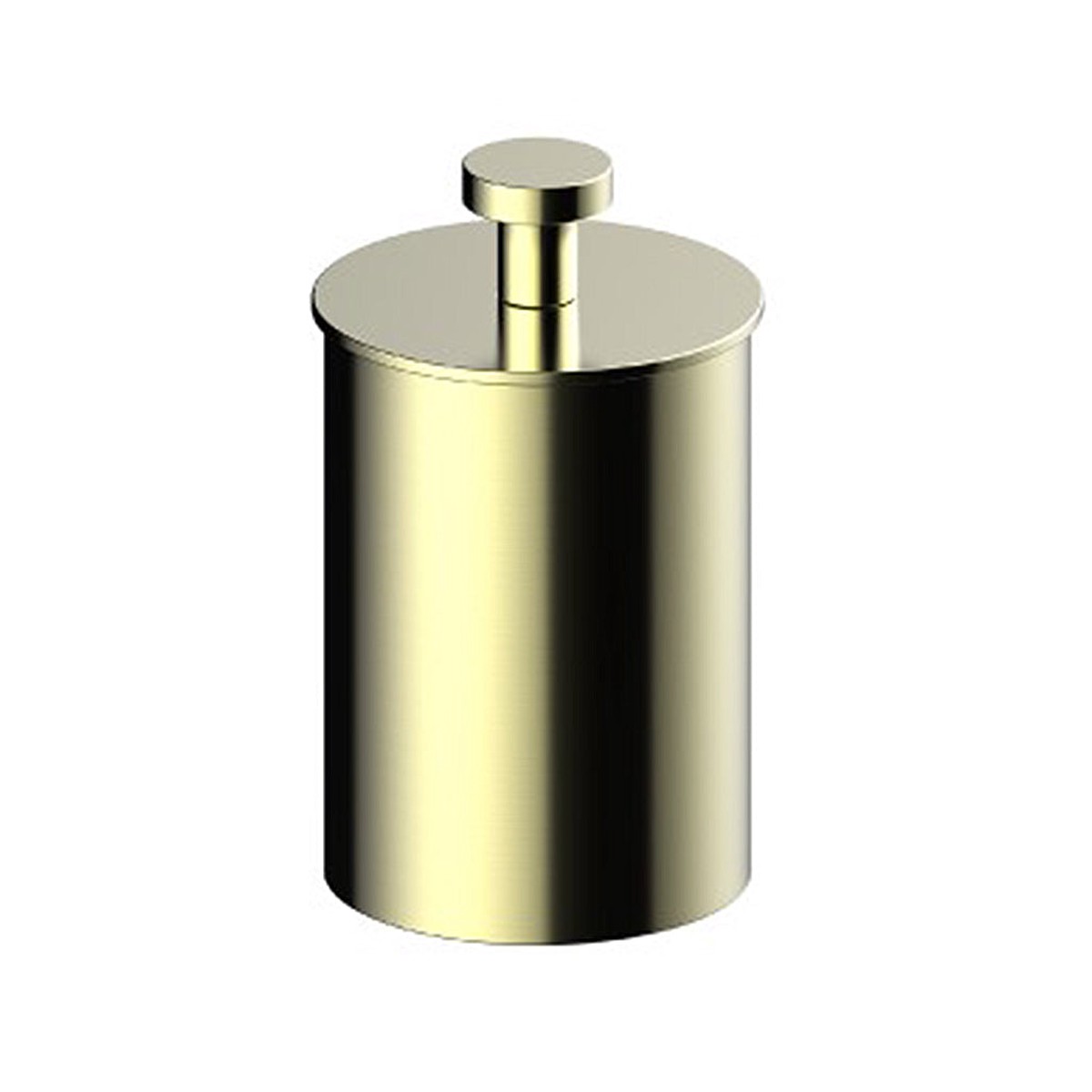 Oslo Large Cotton Box - Free Standing - 6 BrassBrushed Brass