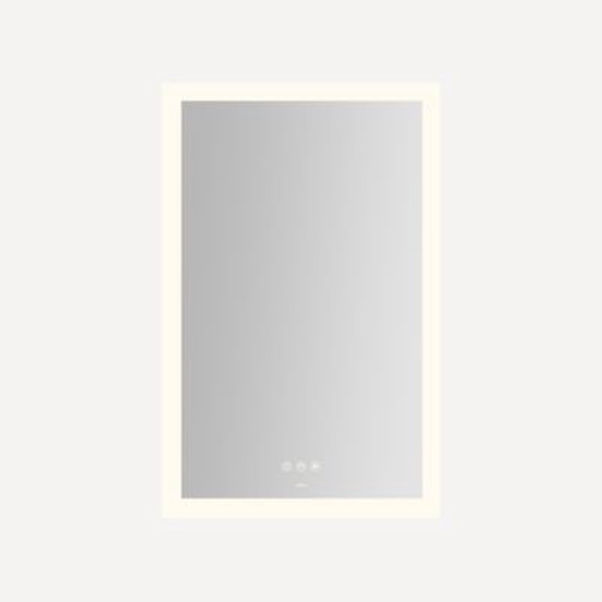 Robern IM2030RPFPDT Instinct Lighted Mirror 20 x 30 x 78 Rectangle Perimeter Light Pattern TUN Lighting Warm White (2700K) to Cool White (5600K) Dimmable Defogger
