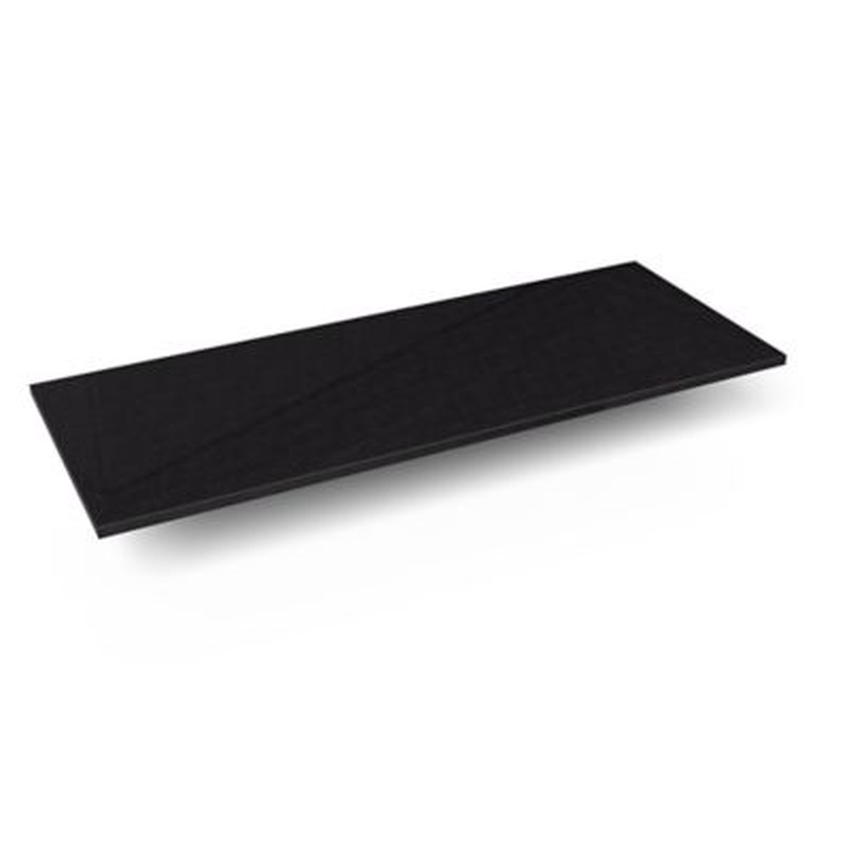 Robern TE49G90 Quartz Stone Vanity Top 49 x 34 x 19 Dry Top Lava Black