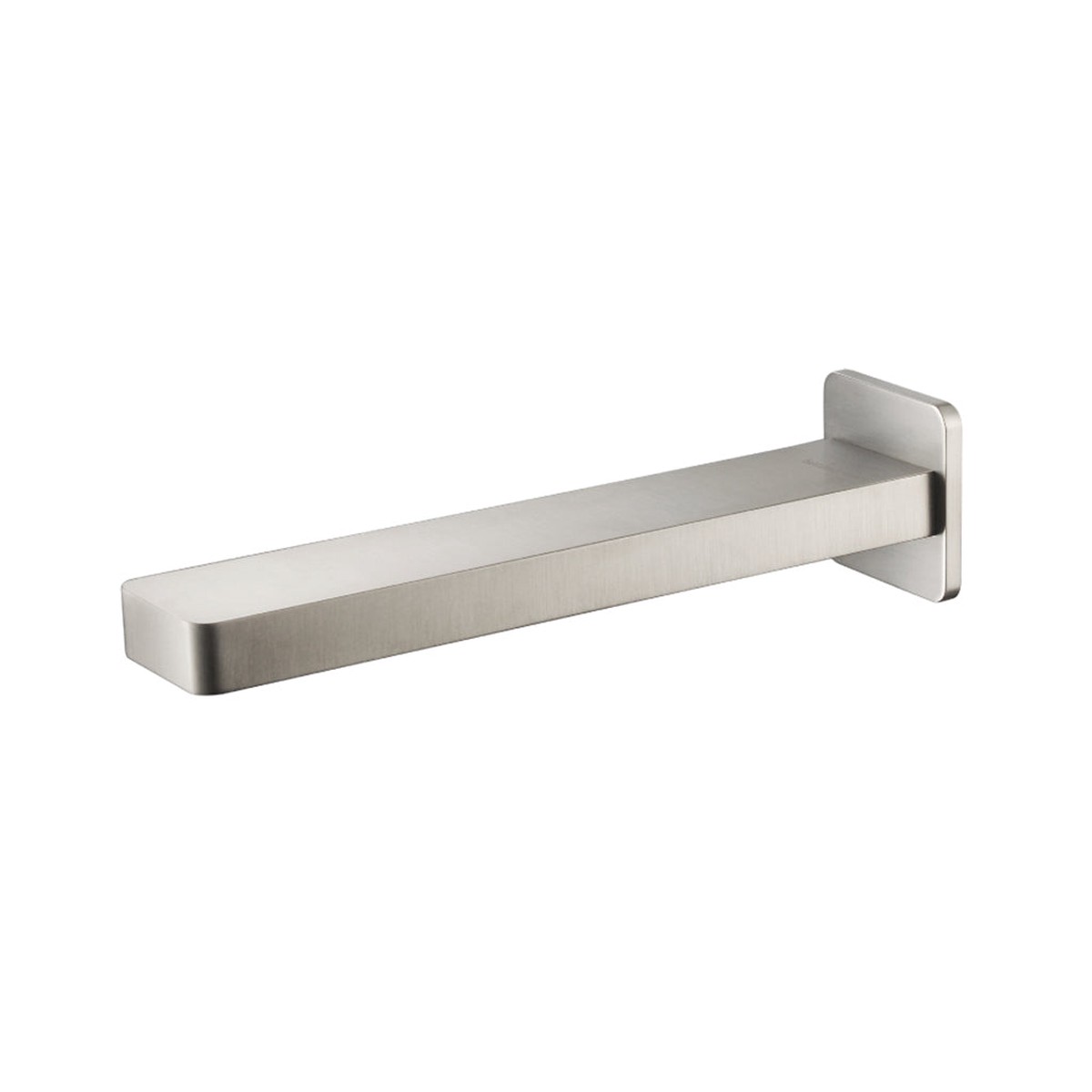 Serie 196 Non Diverting Tub Spout - Wall Mount - 8 BrassBrushed Nickel