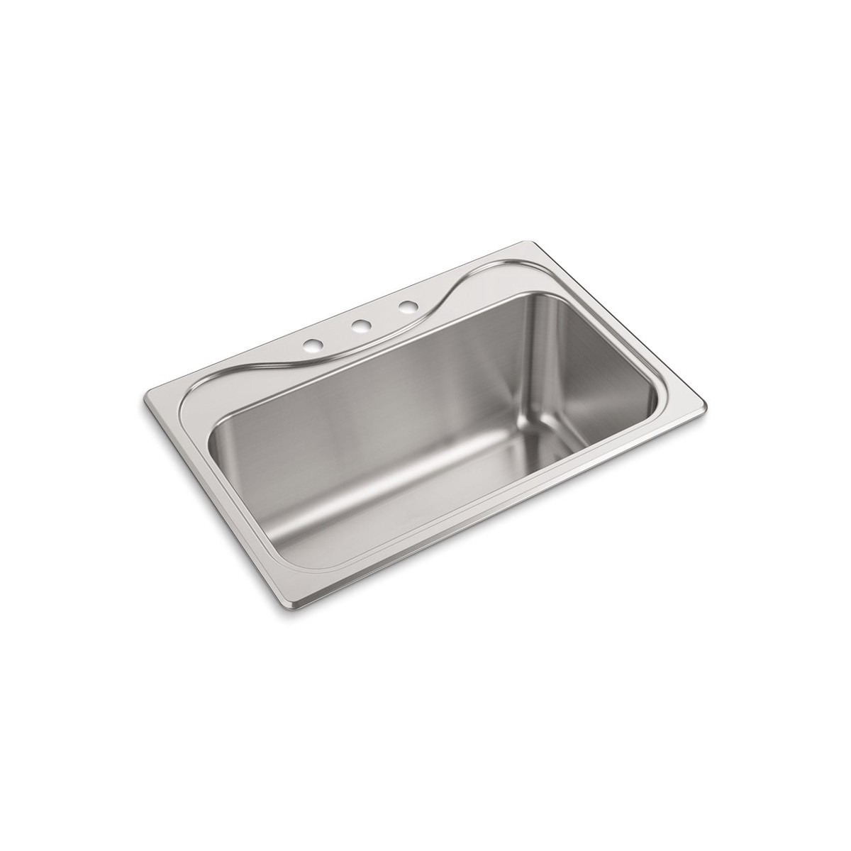 Sterling 37047-3 Southhaven 33 Top-mount Single-bowl Kitchen Sink