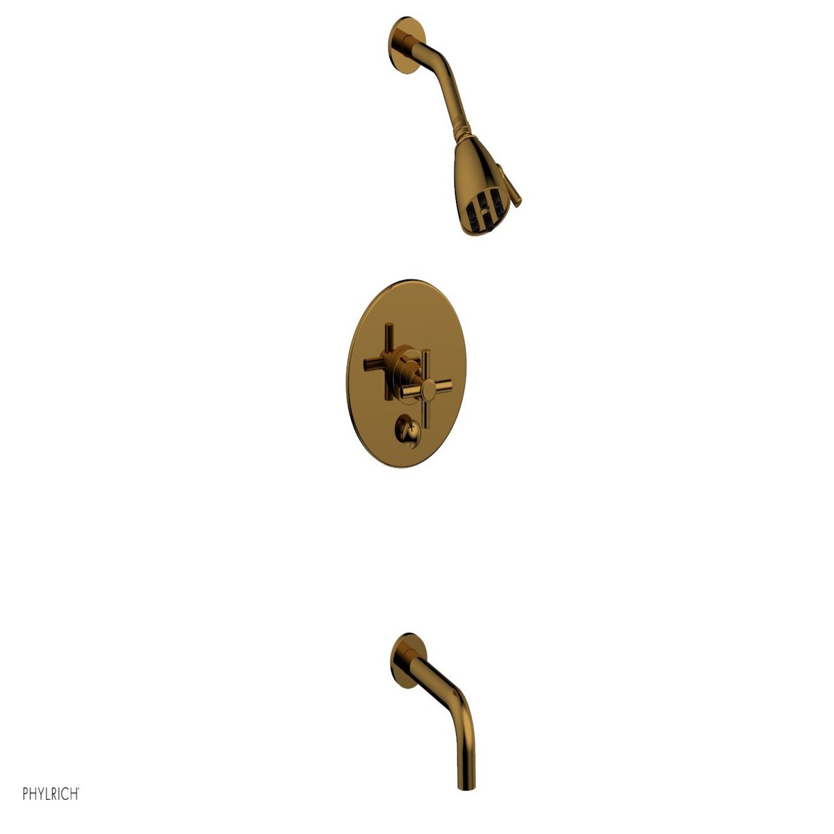 BASIC Pressure Balance Tub and Shower Set - 7 12 Spout DPB2134