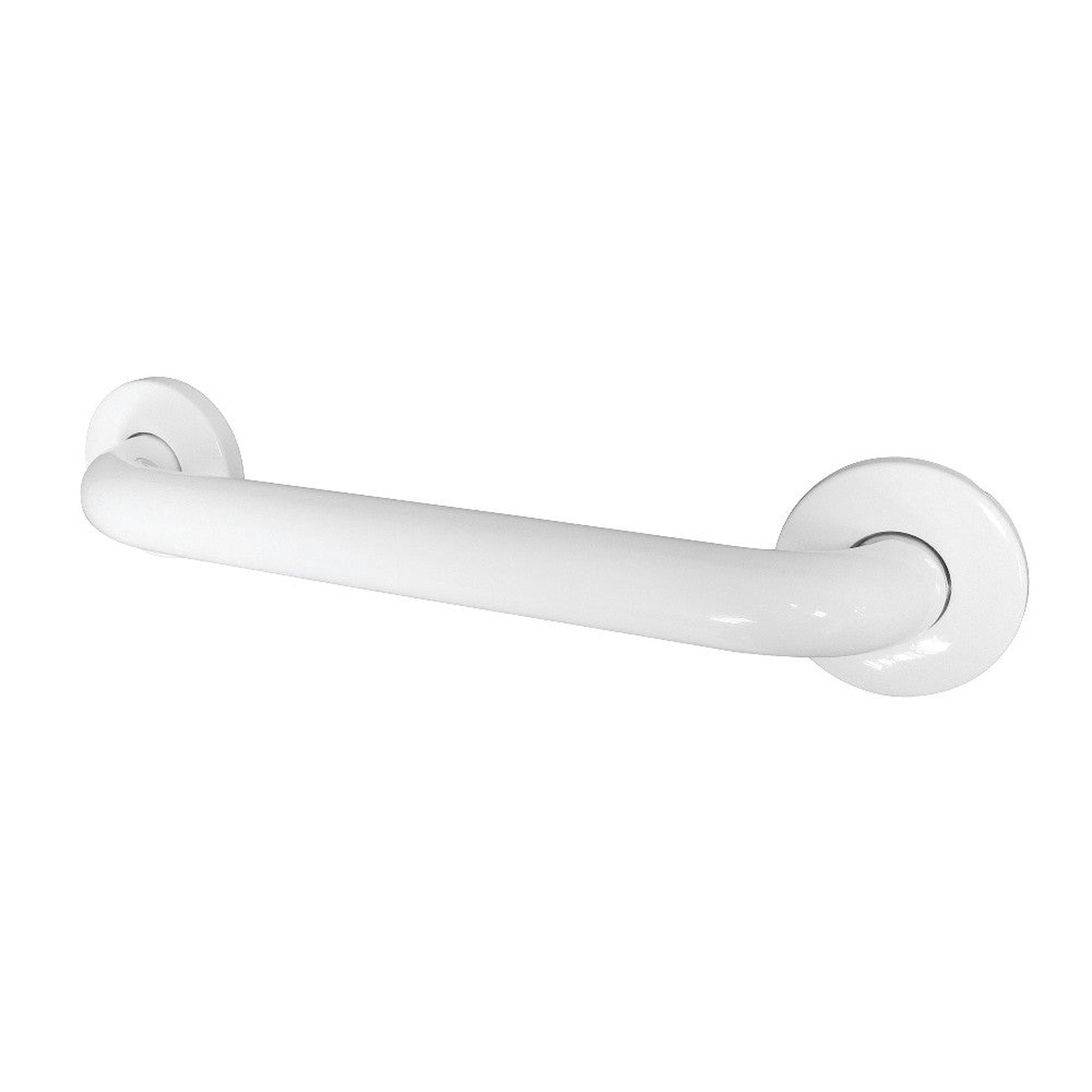Kingston Brass 12 Stainless Steel ADA Grab Bar in White