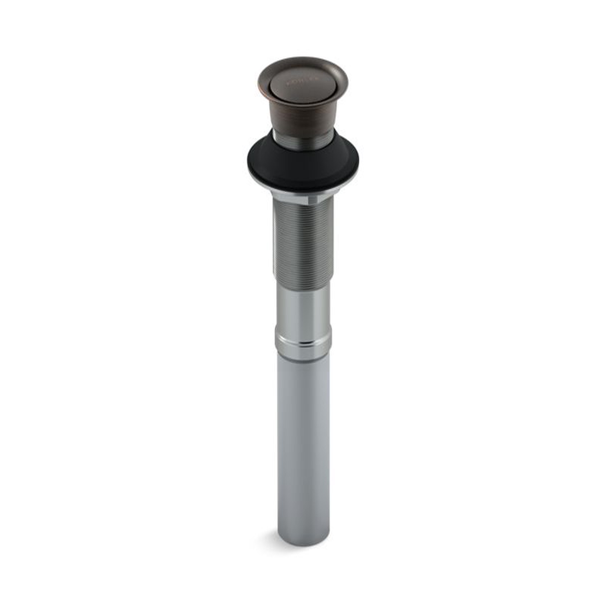 KOHLER K-7124 Pop-up clicker drain without overflow