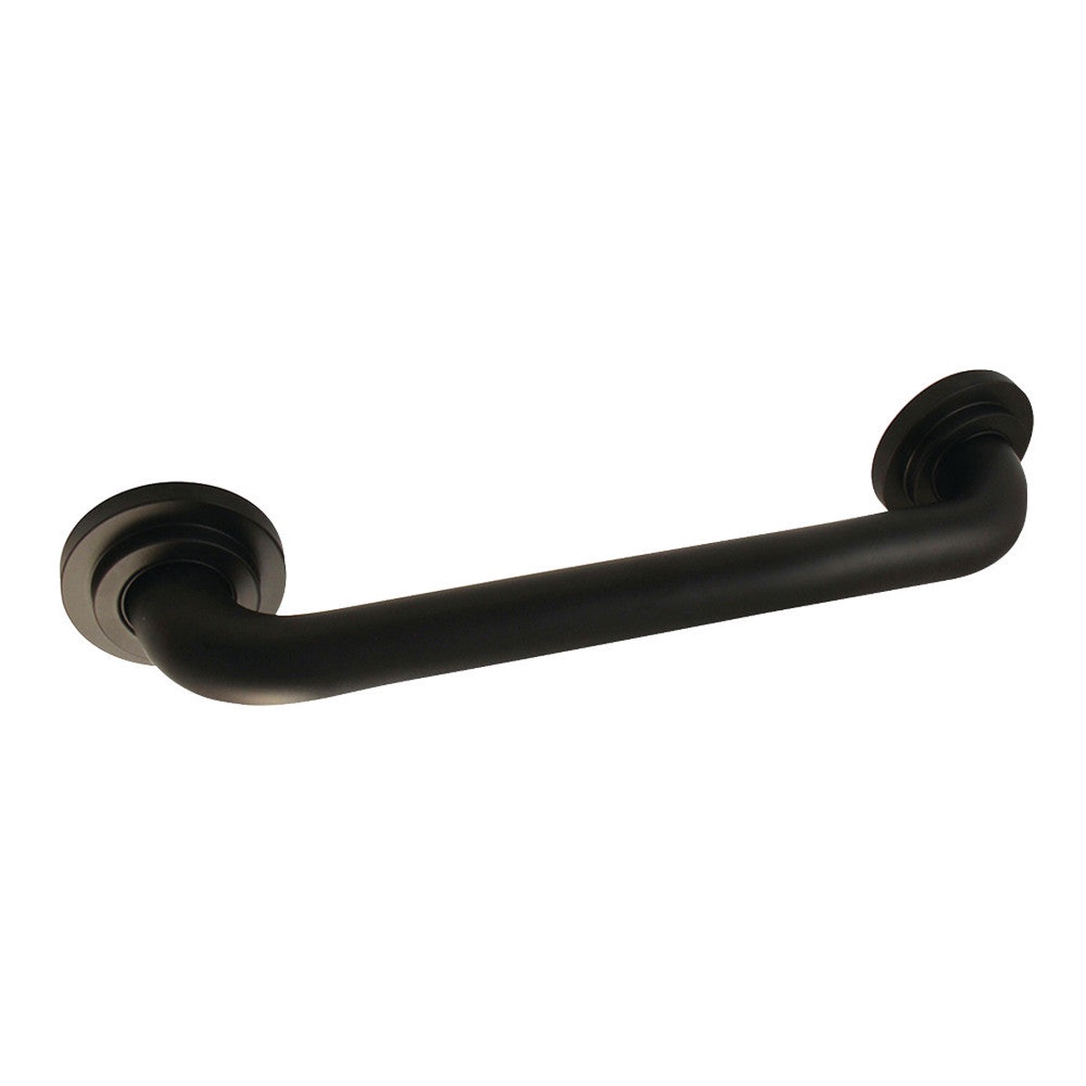 Manhattan 12 Brass Decorative Grab Bar in Matte Black
