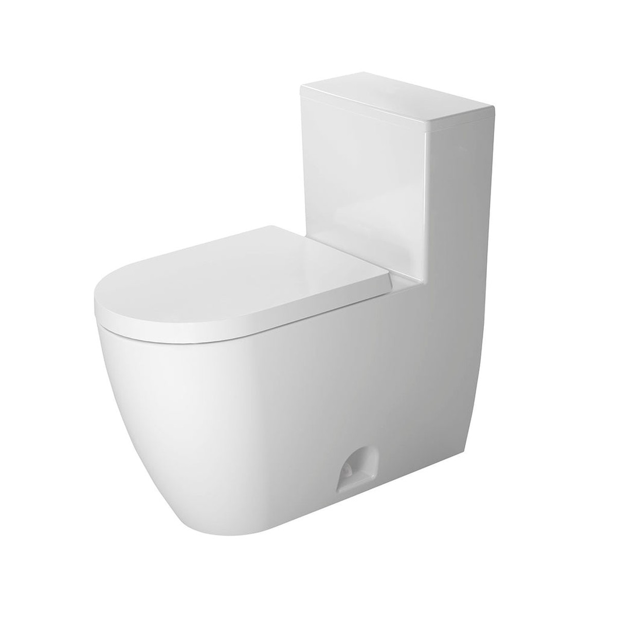 ME By Starck Elongated Complete Single Flush Left Lever One Piece Toilet - Floor Mount - 16 PorcelainWhite