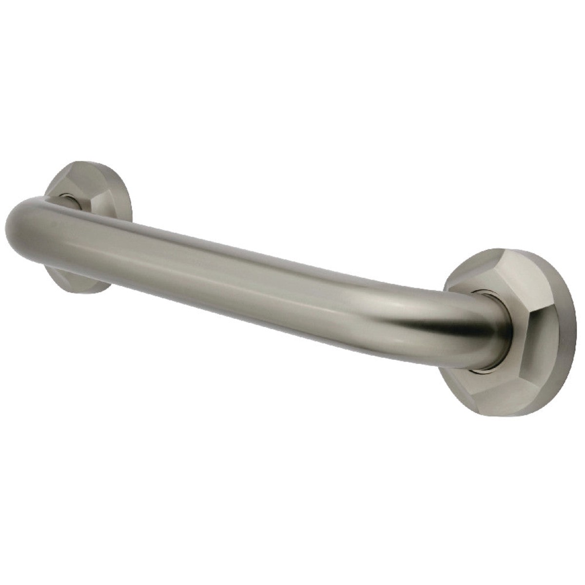 Metropolitan 24 Brass Decorative Grab Bar in Brushed Nickel