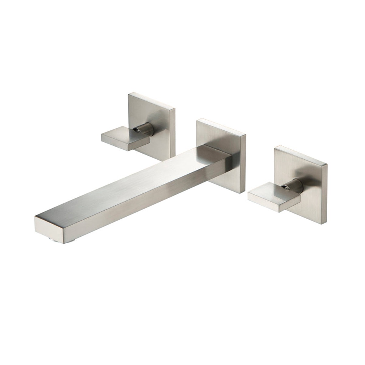 Serie 160 Complete Tub Faucet - Widespread-Wall Mount - 8 BrassBrushed Nickel