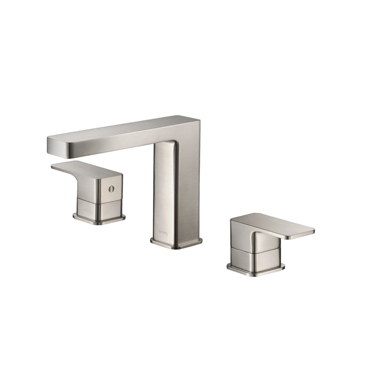 Serie 196 Bathroom Faucet - Widespread - 8 BrassBrushed Nickel
