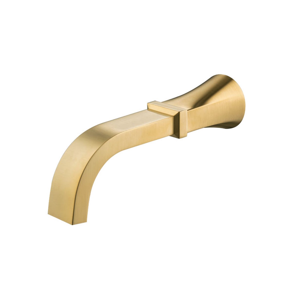 Serie 230 Tub Spout - Wall Mount - 8 BrassSatin Brass