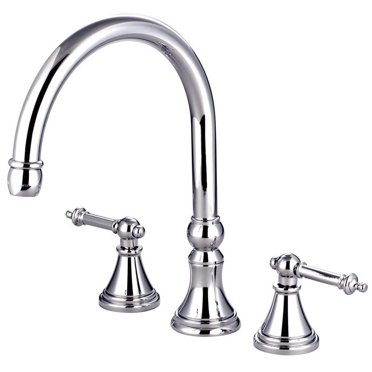 Kingston Brass Tuscany Handle Roman Tub Filler