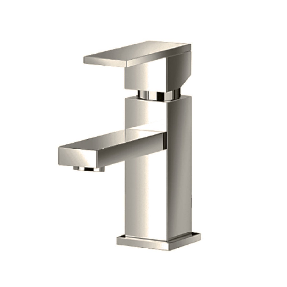 Serie 160 Bathroom Faucet - Single Hole - 6 BrassBrushed Nickel