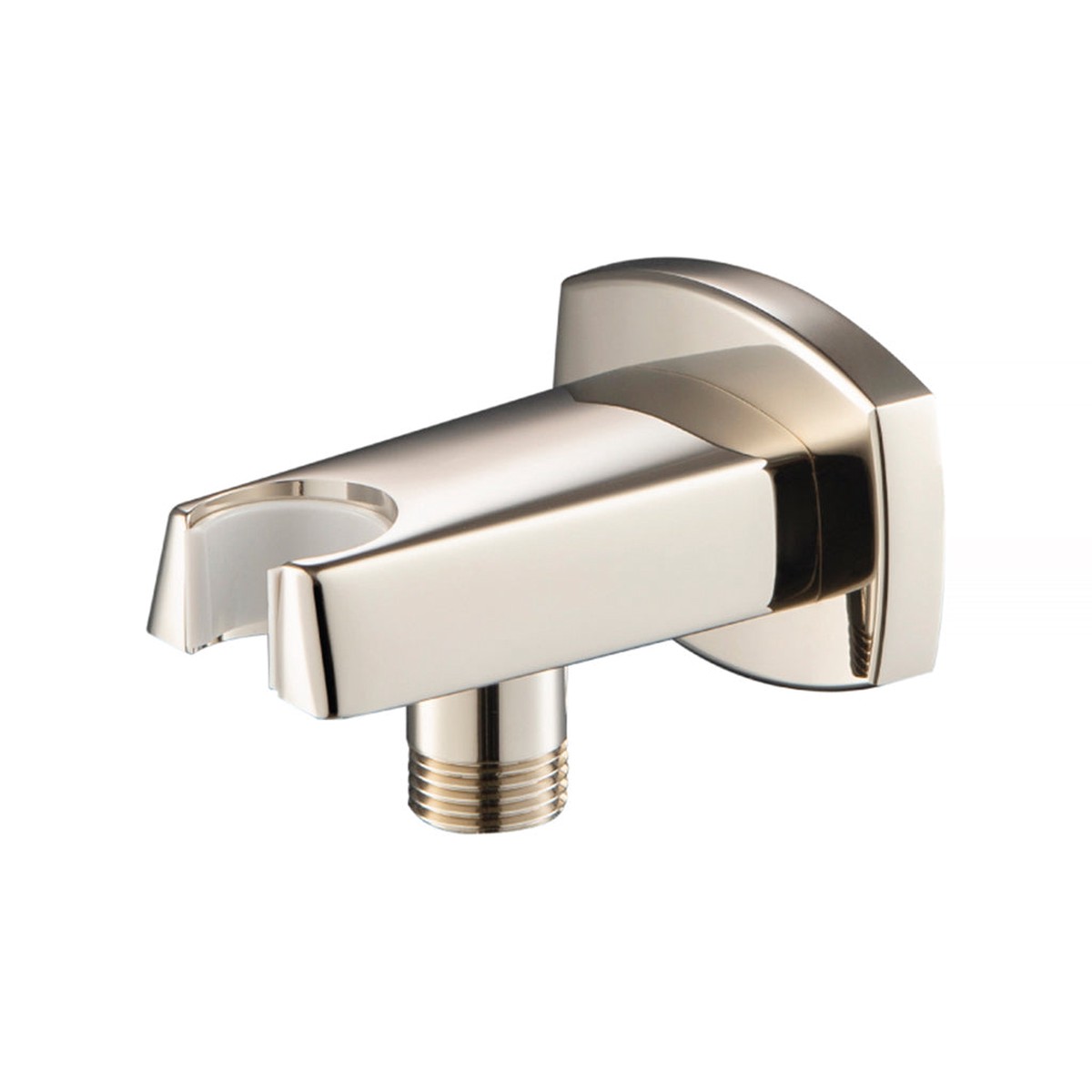 Serie 240 Hand Shower Holder Connector - Wall Mount - 3 BrassPolished Nickel
