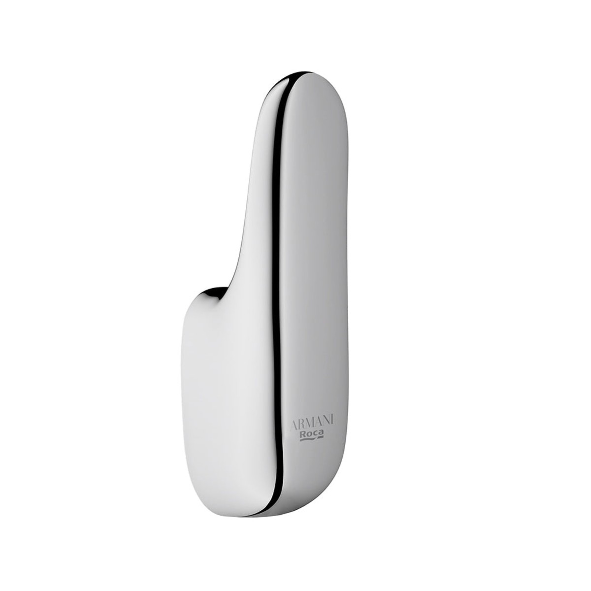 Baia Single Hook - Wall Mount - 1 MetalPolished Chrome