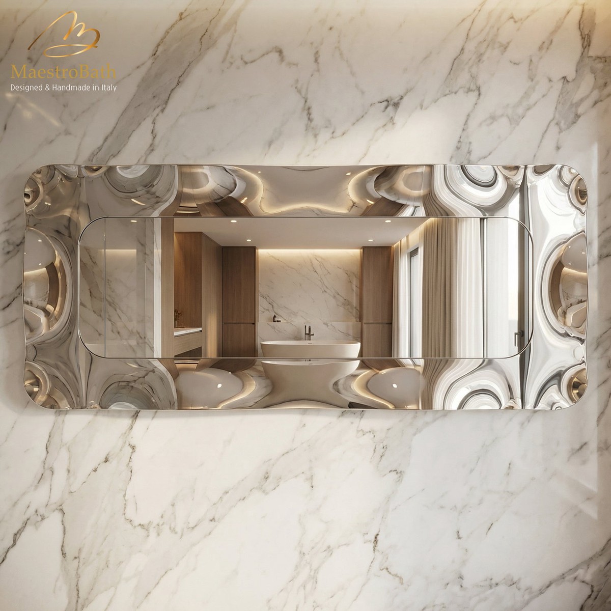 Dorian Luxury Bathroom Large Mirror