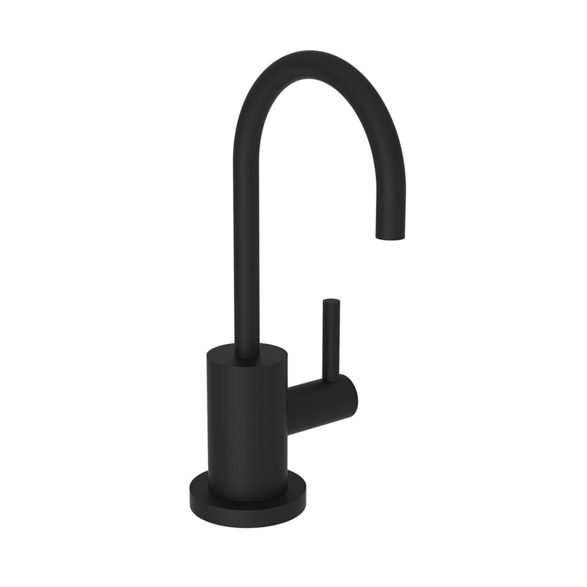 East Linear Cold Water Dispenser Kitchen Faucet - Single Hole - 10 BrassFlat Black