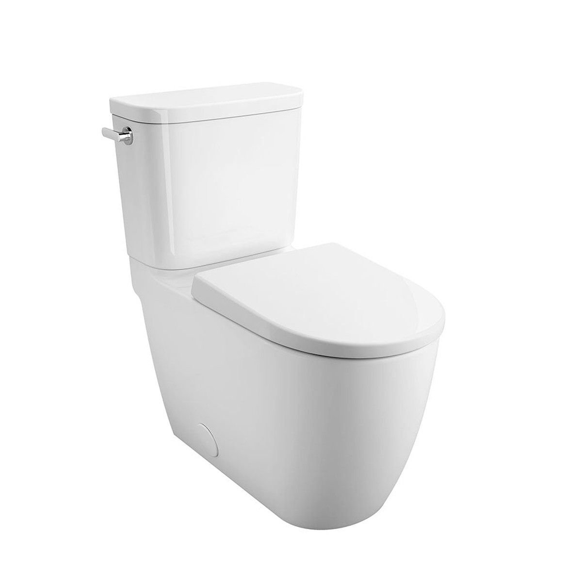 Essence Elongated Complete Left Lever Two Piece Toilet - Floor Mount - 17 Vitreous ChinaAlpine White
