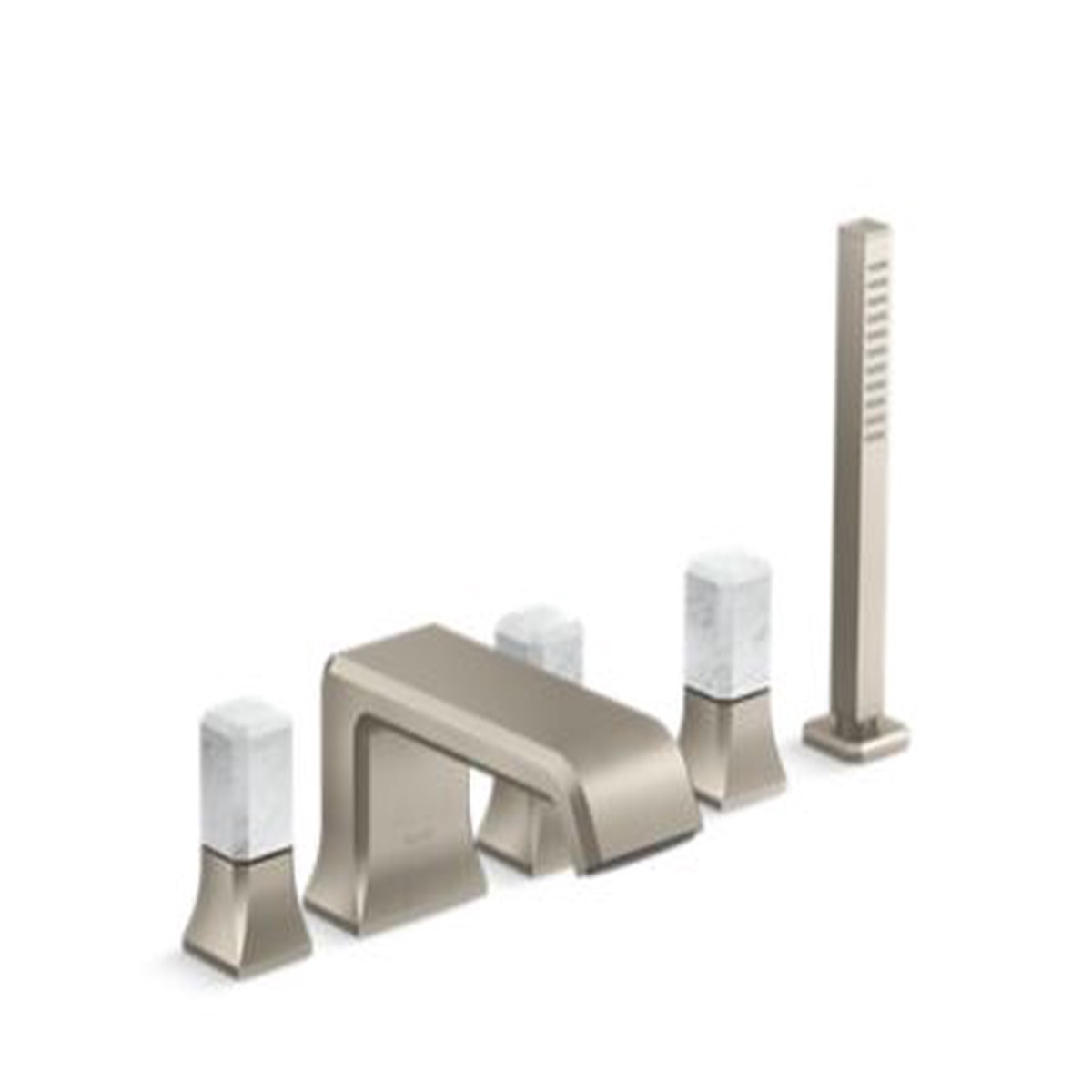 Kallista P32712-WC Bezel Dkmt Bth Fct W Div Hdswr Wc Stone