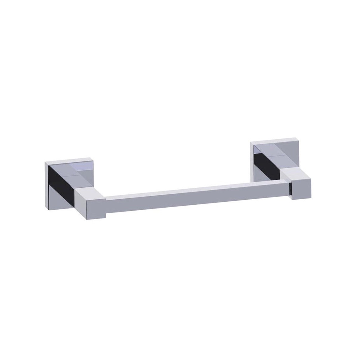 London Single Towel Bar - Wall Mount - 9 BrassPolished Chrome
