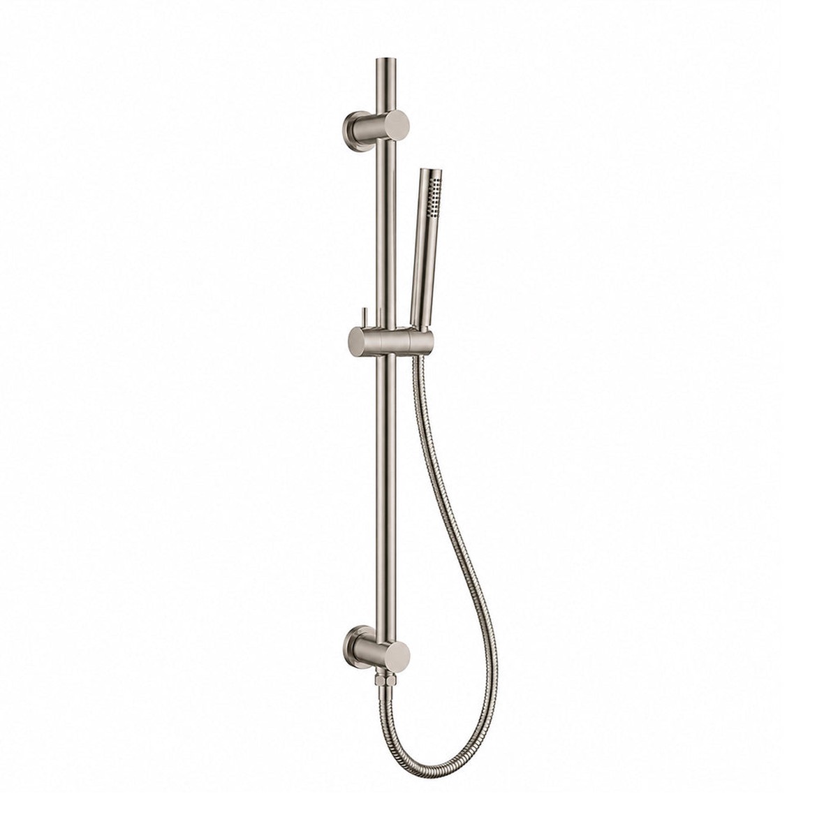 Metro Hand Shower Column Set - Wall Mount - BrassBrushed Nickel