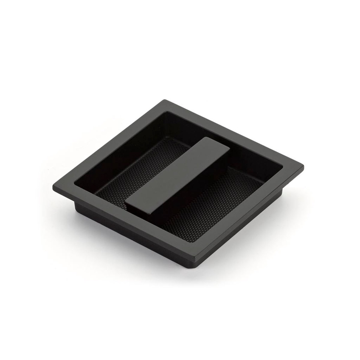 Modo Cabinet Recessed Pull - Cabinet Mount - 4 ZincMatt Black